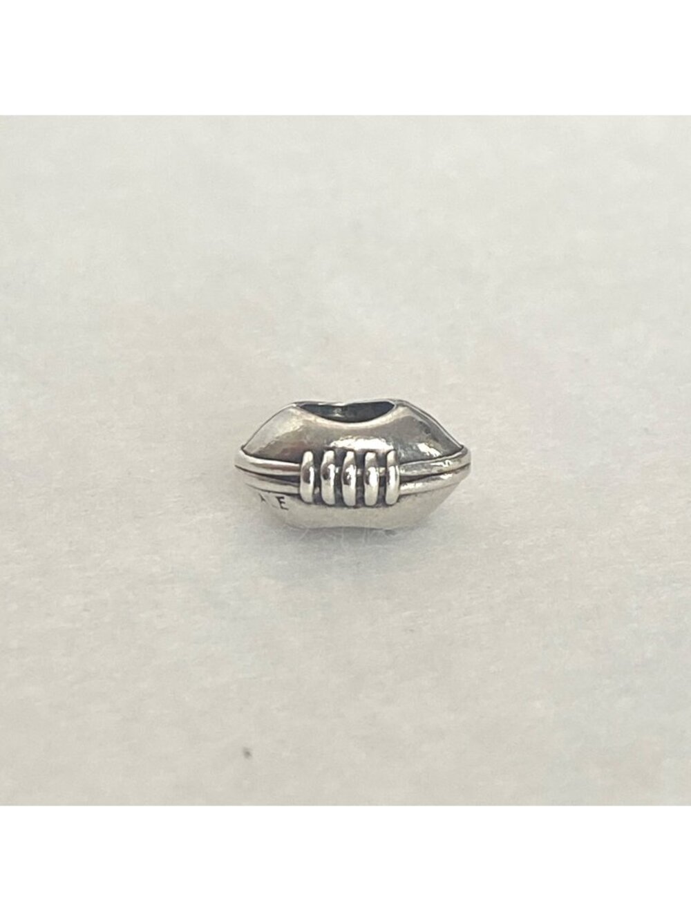 Pandora Retired Sterling Silver 925 ALE Classic Football Charm Bead 790384